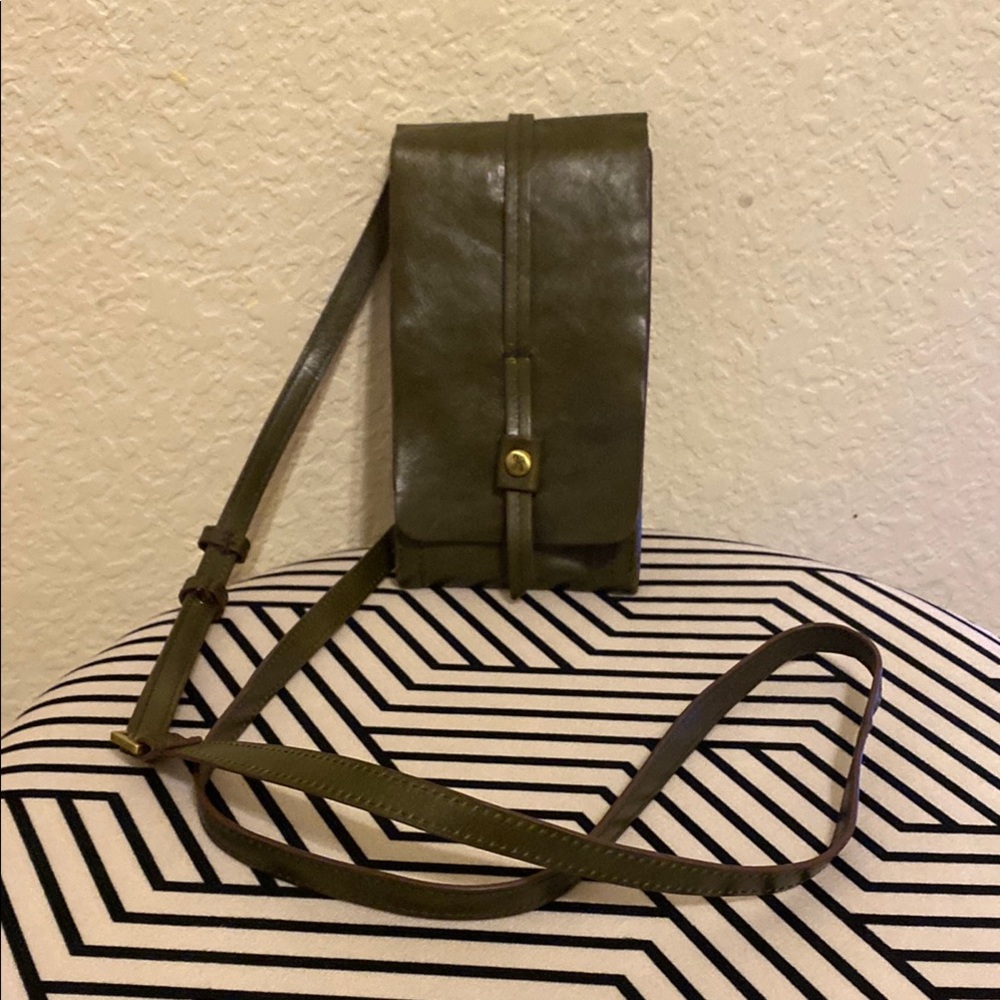 Olive Green HOBO Crossbody Phone Case